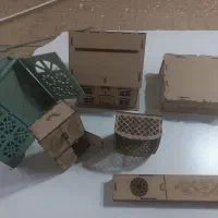 اسباب‌بازی چوبی خام