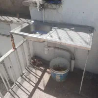 سینگ ظرف شوی استیل زخیم وسنگ روشویی