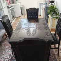 یک عدد میز نهارخوری خوب سالم مرتب|میز و صندلی غذاخوری|نیشابور, ده حلاج|دیوار