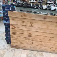 میز پاچال  مغازه سه کشو نو ملامینه و چوپ روس