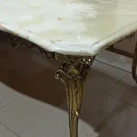 جلو مبلی برنزی اصل با سنگ مرمر گرانیتی|مبلمان خانگی و میز عسلی|ارومیه, |دیوار