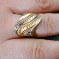 انگشتر طلا وزن 5.660