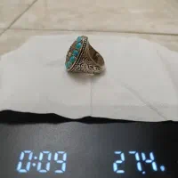 انگشتر نقره فیروزه