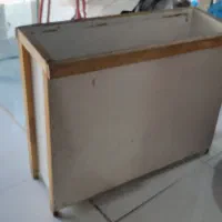 جعبه چوبی چرخ