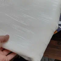 پارچه پرده کاملا نو دوخته نشده همراه با نوار پرده