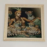 تابلو فرش 9ببر|تابلو فرش|دهگلان, |دیوار