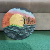 تعدادی تابلو دکوراتیو دست ساز|تابلو، نقاشی، عکس|شیراز, شهرک جماران|دیوار