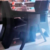 میز شش نفره وچهارصندلی