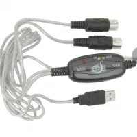 کابل تبدیل MIDI به USB