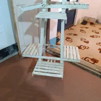 پایه گل رنگ سفید