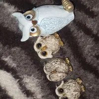 چهار عدد جغد تزیینی