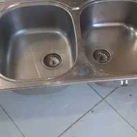 سینک دو لگن و شیر ظرفشویی