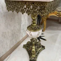 میز برنز آباژور یا میز کنار مبل انتیک|مبلمان خانگی و میز عسلی|مشهد, الهیه|دیوار