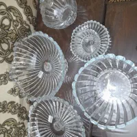 سرویس پذیرایی بلور نو و استفاده‌نشده با کارتن