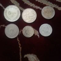6عدد سکه نقره با عیار متفاوت و کلکسیونی