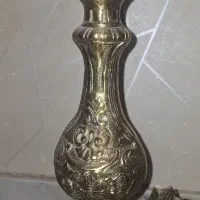 گوشی تلفن و میز تلفن برنجی|تلفن رومیزی|کرج, گلشهر|دیوار