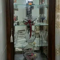 ویترین چوب ظریف و شیک