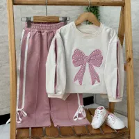 بلوز و شلوار پاپیونی|کفش و لباس بچه|میناب, |دیوار