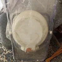 توالت فرنگی تاشو مسافرتی ب همراه قیف پلاستیگی