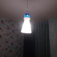 لوستر آویز تک شعله