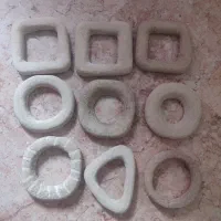 قاب آینه دفرمه پاپیه ماشه