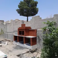 کباب پز  وآتش دان