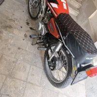 موتور  فاکتوری 125 چراغ گرد|موتورسیکلت|امیدیه, |دیوار