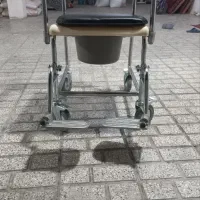 ویلچر  سرویس بهداشتی  متحرک چرخ دار