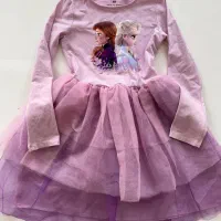 اورجینال السا و آنا پیراهن مارک H&m مناسب ۶/۸ سال