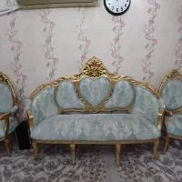 مبل سلطنتی ۹ نفره .گهواره|حراج|نسیمشهر, |دیوار