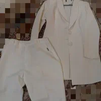 شلوار و کت سفید با قیمت کاملا مناسب