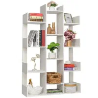 کتابخانه مدل کاکتوس|کتابخانه، شلف، قفسههای دیواری|ماهدشت, |دیوار