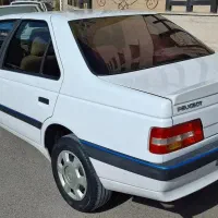 پژو 405 SLX موتور تیوفایو مدل 1396 سفید