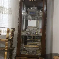 ویترین چوب گردو