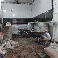 کاشی کاری کف بدنه