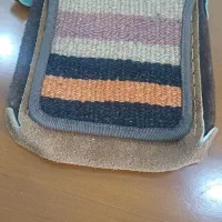 کیف تمام چرمی دوشی طرح سنتی کوچک