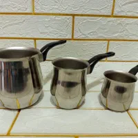 سرویس 3 تکه شیرجوش و قهوه جوش