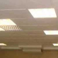 لامپ در سقف کاذب