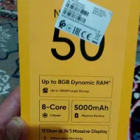 ریملی note 50 5G 2026حافظه داخلی256رام 8