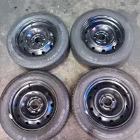 رینگ فولادی سایز 15 (با لاستیک 70%)