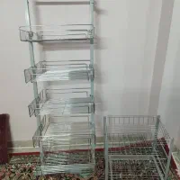 قفسه کابینت.. سوپر مارکت وسبد سیب زمینی پیاز