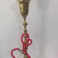 قلیون برنجی کامل اندازه تنه خالی ۷۰ سانت لوله مس|کوهنوردی و کمپینگ|تهران, هفت چنار|دیوار