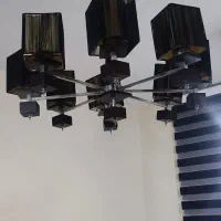 لوستر ۸ شاخه|لوستر و چراغ آویز|اهواز, زندوکیلی|دیوار