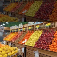 صندوقدار خانم میوه فروشی