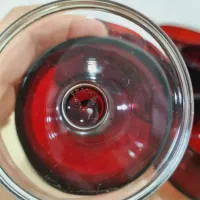 گیلاس جام حک فرانسه کاملا نو|ظروف سرو و پذیرایی|رشت, گلسار|دیوار