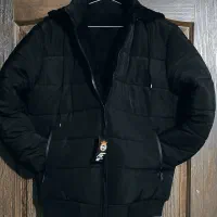 کاپشن مردانه اف یلدا پفکی سیلیکونی چرم نمدی اورخز|لباس|مشهد, طلاب|دیوار