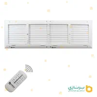 دریچه کولر ریموت دار برنازی 4 شبکه (سایز 20 در 80)|کولر آبی|تهران, اتحاد|دیوار