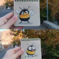 نقاشی با مداد رنگی