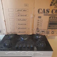 فروش  اجاق گاز 5 شعله   سفید استخوانی و نو و|اجاق گاز و لوازم برقی پخت‌وپز|هشتگرد, شهرک گلخانه|دیوار