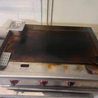 لوازم فست فود سنگ گریل روغنی بزرگ